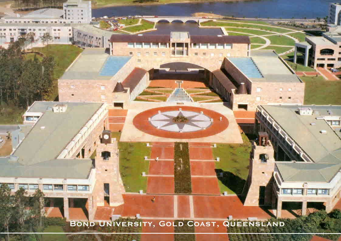 Bond University overhead view