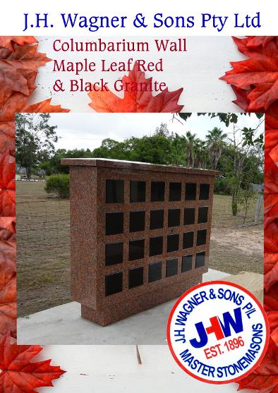 Columbarium Wall 24 niche JHW