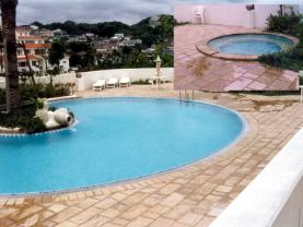 Sandstone pavers at Hayman Island