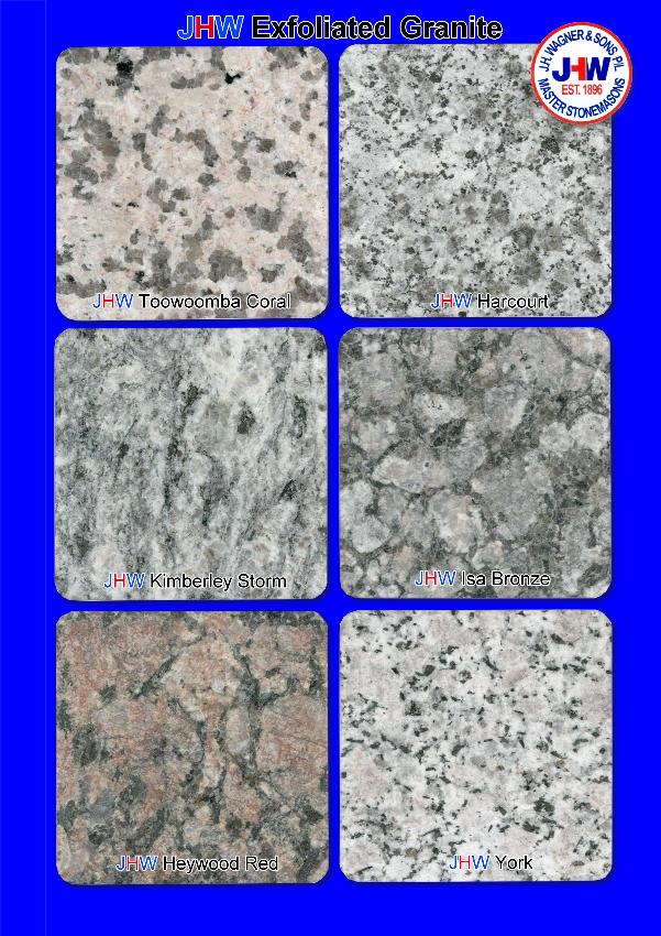 Exfoliated Granite from J.H. Wagner & Sons