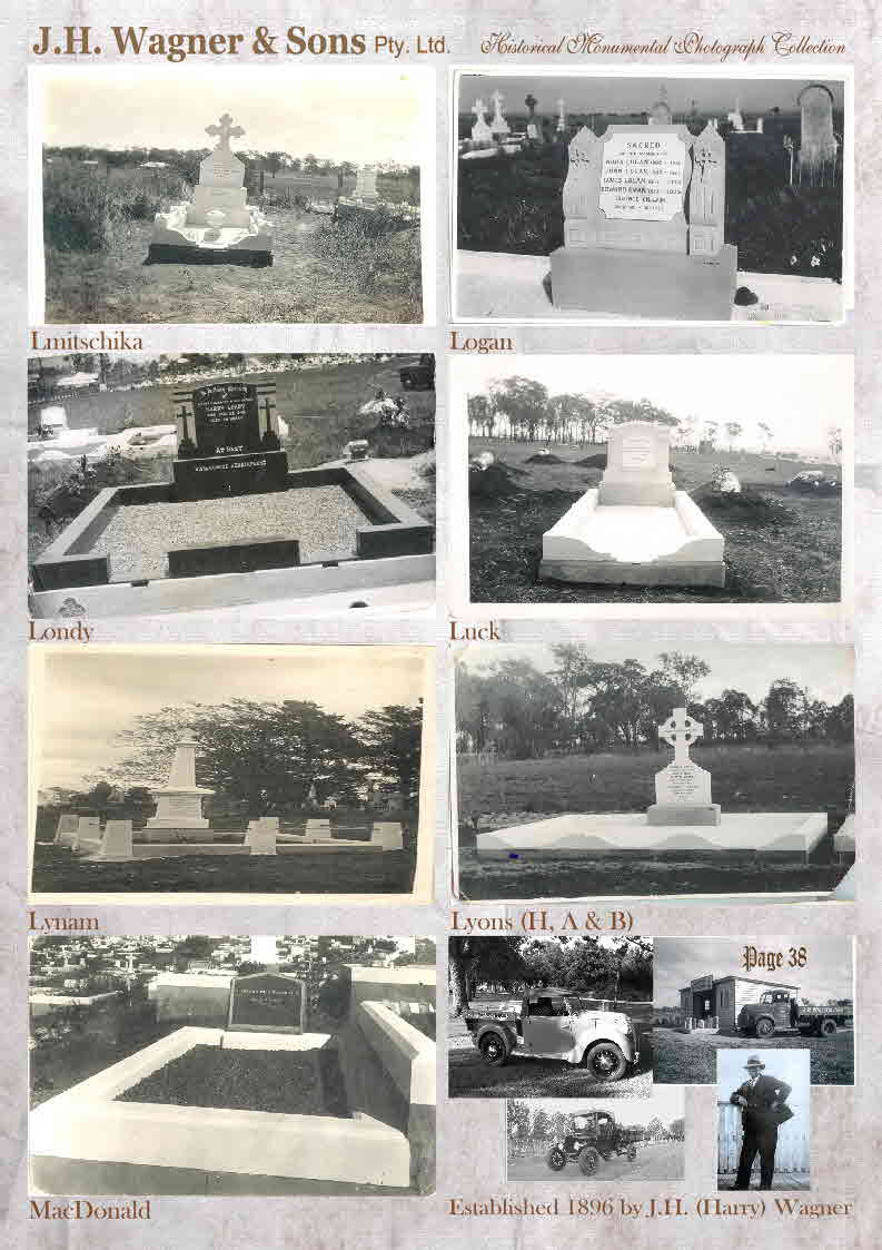 Historical Monumental Photos from J.H. Wagner & Sons Page 38