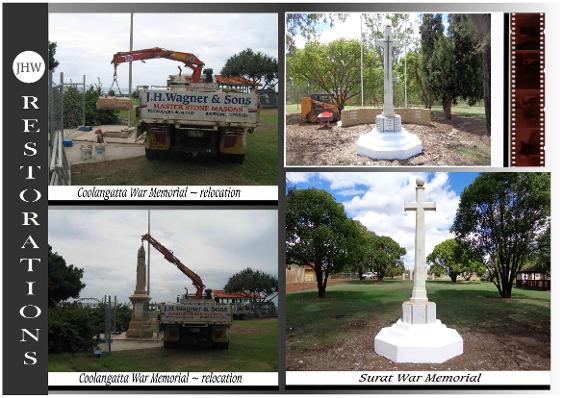 Coolangatta War Memorial and Surat War Memorial