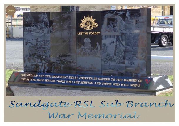 Sandgate RSL Sub Branch War Memorial