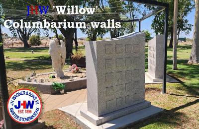 Willow columbarium niche walls, J H Wagner Toowoomba
